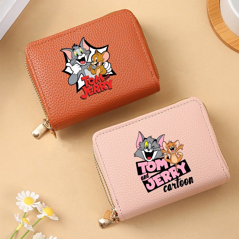 Women Bags For Party - Tom and Jerry Cute Card Holder