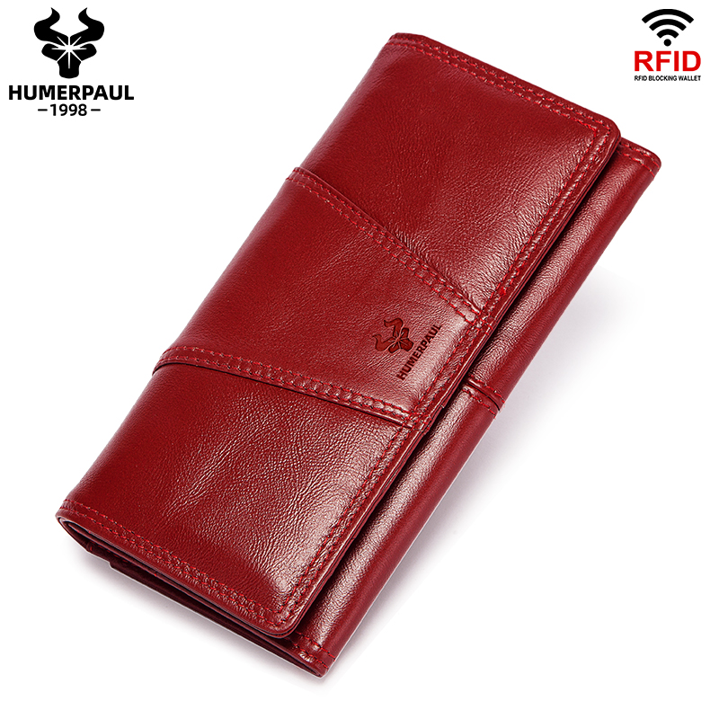 Women Bags Zadig - HUMERPAUL Women's Wallet Top Layer Leather