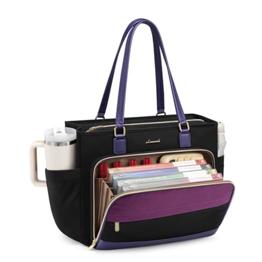 Women'S Tote Bags For Work - LOVEVOOK Teacher Tote Bag, Laptop Bag