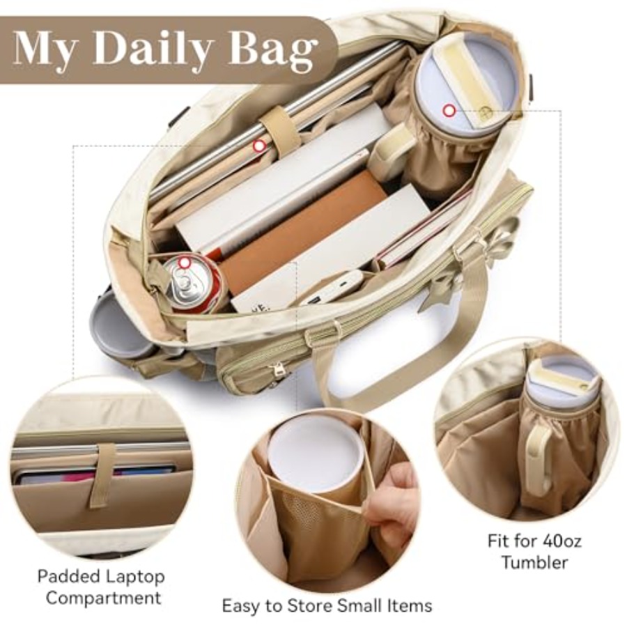 Teacher Tote Bag for Women, Mu - Women'S Tote Bags For Work review and price