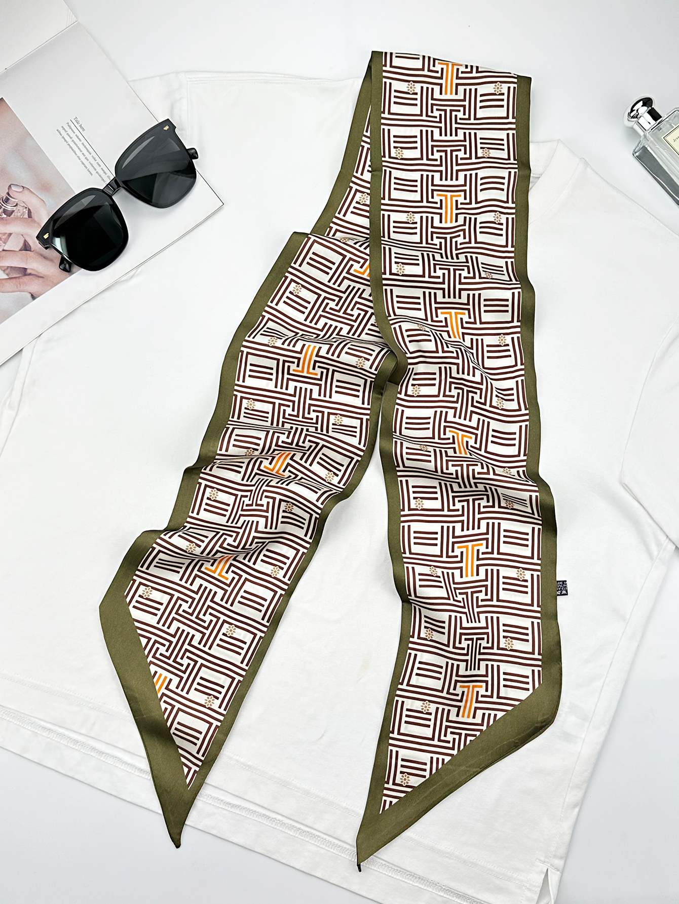 Luxury Geometry Skinny Silk Sc - Women Bags Office review and price