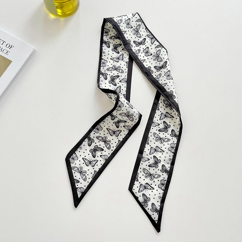 Long Strip Small Silk Scarf Wo - Women Bags Polene review and price