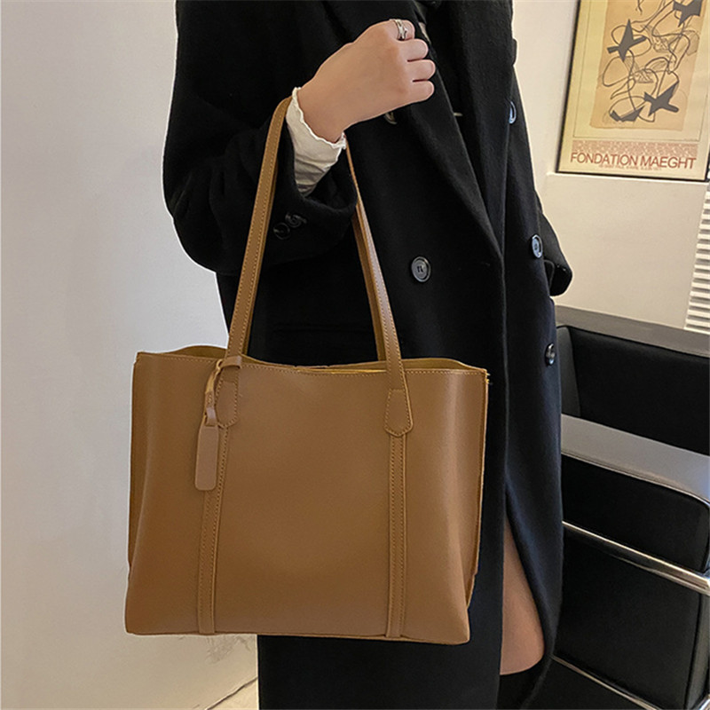 Classic Black Faux Leather Tot - Women'S Tote Bags For Work review and price
