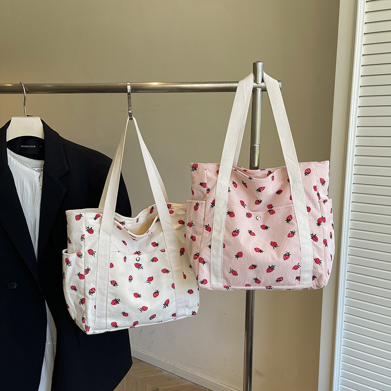 Wholesale Strawberry Corduroy  - Women Bags Wholesale review and price