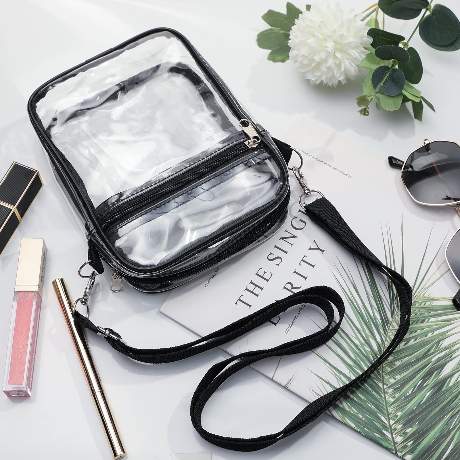 Women Clear Shoulder Bag PVC C - Women Bags Polene review and price