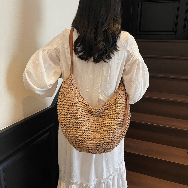 LEFTSIDE Big Woven Straw Shoul - Women'S Raffia Bags review and price