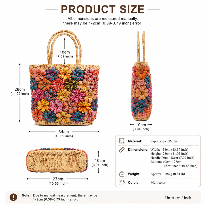 Handmade Raffia Tote Bag for W - Women'S Raffia Bags review and price
