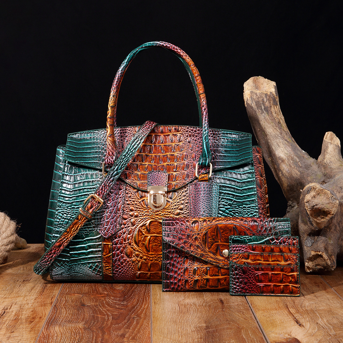 Retro snake pattern handbag, c - Women Bags Zadig review and price