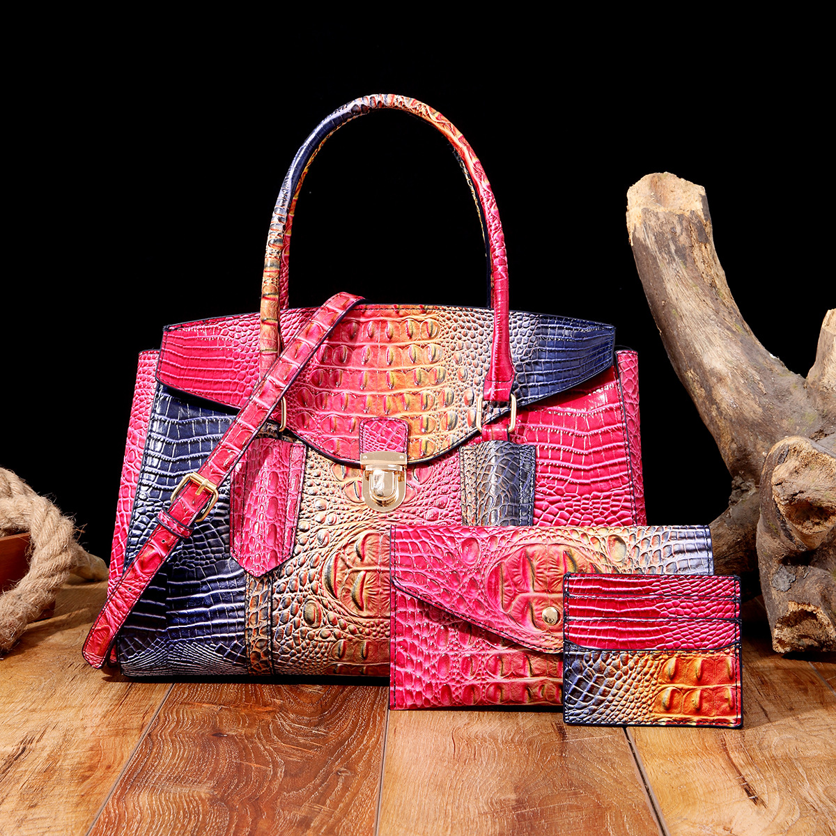 Retro snake pattern handbag, c - Women Bags Zadig review and price