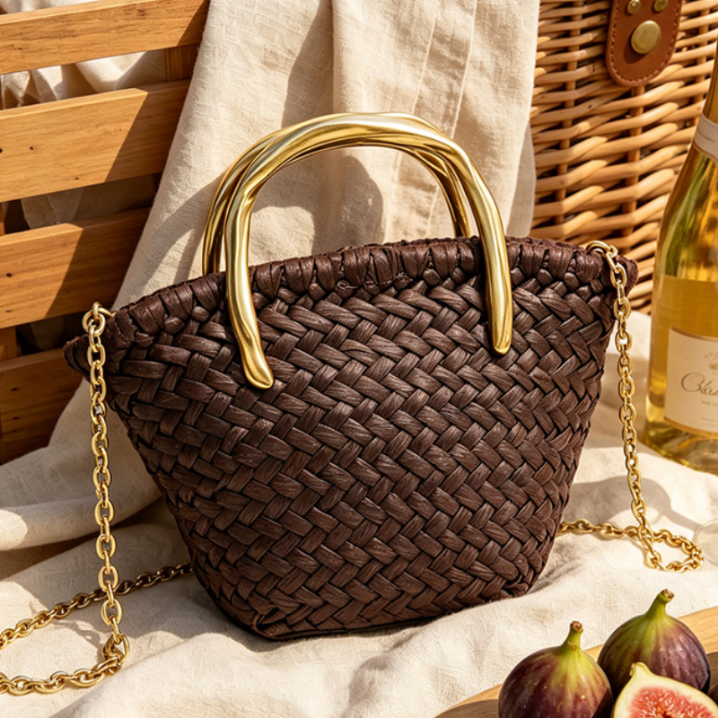 Luxury Raffia Woven Evening Ba - Women'S Raffia Bags review and price
