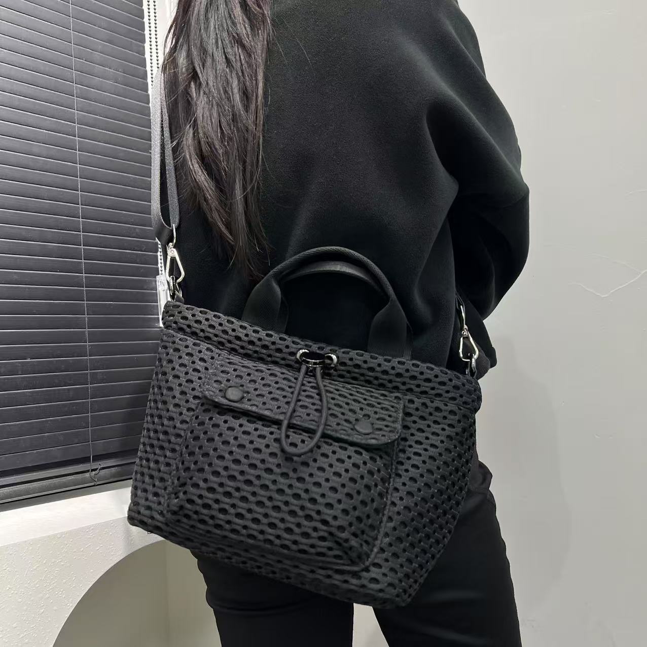 Ladies' fashionable mesh light - Women Bags Polene review and price