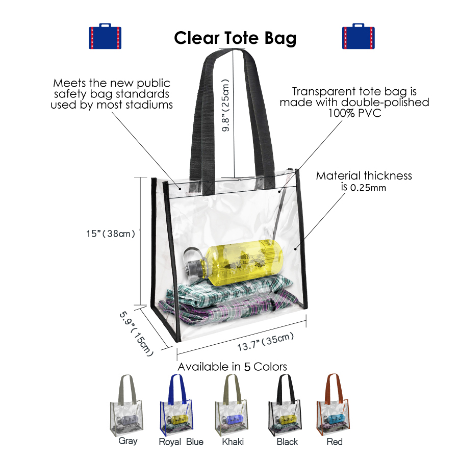 Stadium Approved Clear Bag Tra - Women Bags Lv review and price