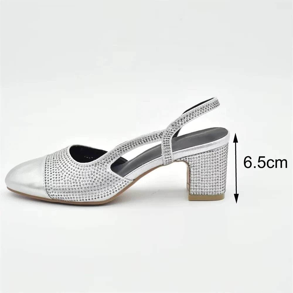 Silver Shoe and Bag Set for Pa - Women Bags For Party review and price