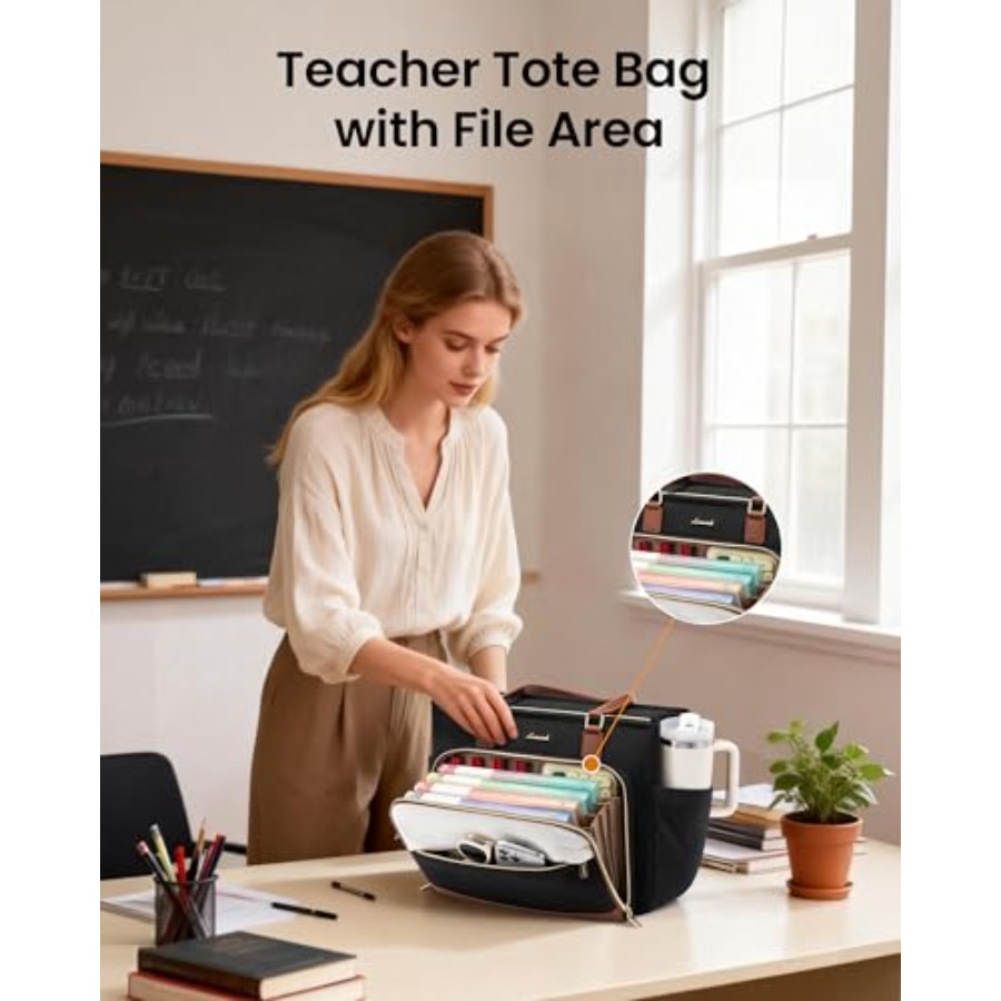 LOVEVOOK Teacher Tote Bag, Lap - Women'S Tote Bags For Work review and price