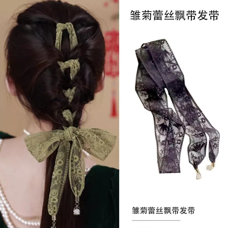 Daisy lace streamer headband,  - Women Bags Polene review and price