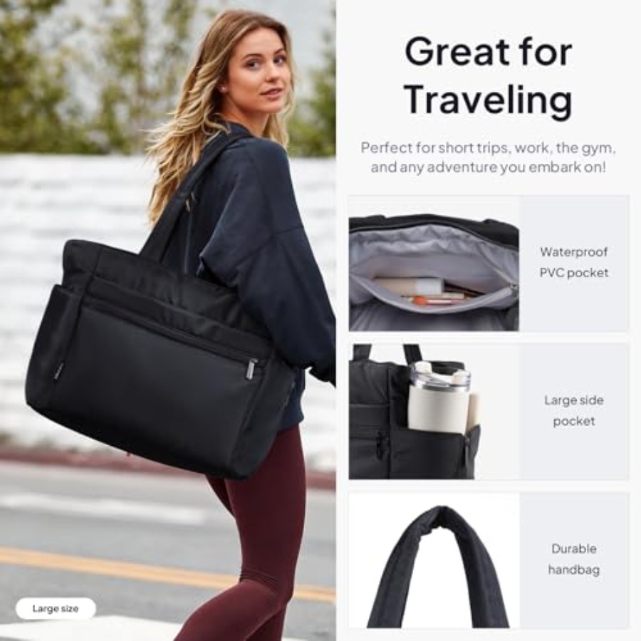 TOPEAST Tote Bag for Women Puf - Women'S Tote Bags For Work review and price