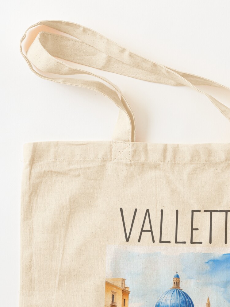 Watercolor Design of Valletta  - Women Bags Malta review and price