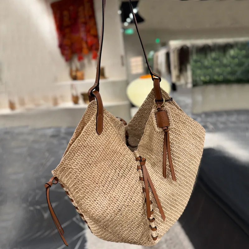 Lafite Straw Handmade Woven St - Women'S Raffia Bags review and price