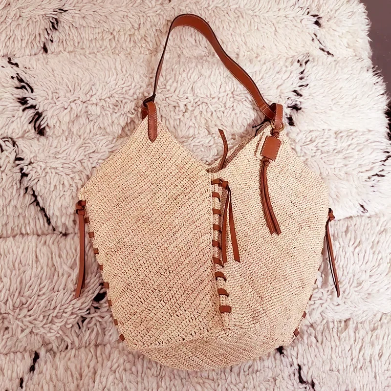 Lafite Straw Handmade Woven St - Women'S Raffia Bags review and price