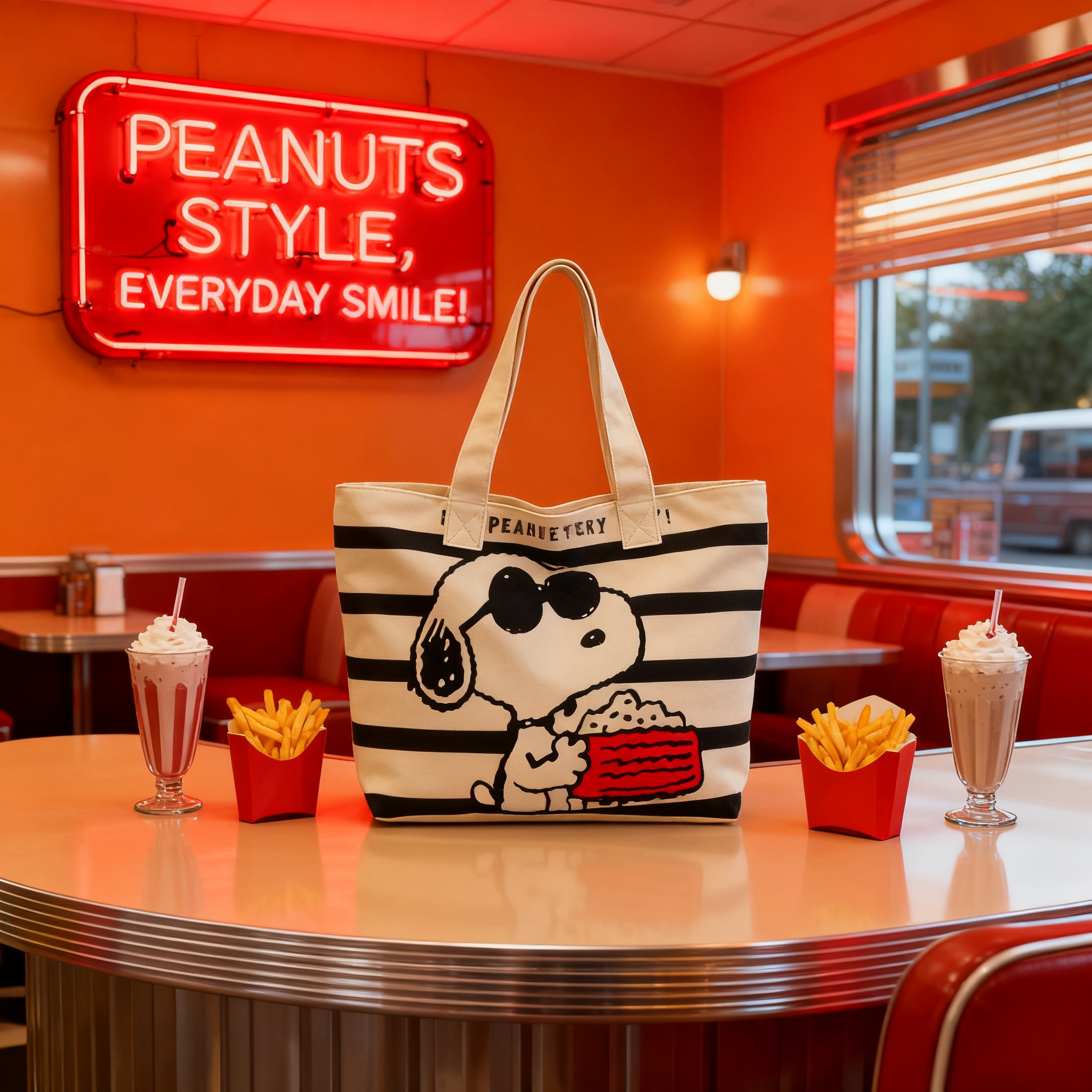 Snoopy Cartoon Large Capacity  - Women Bags Office review and price
