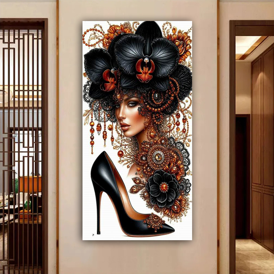 Black Flowers and Woman Diy Di - Women'S Bags New Collection review and price